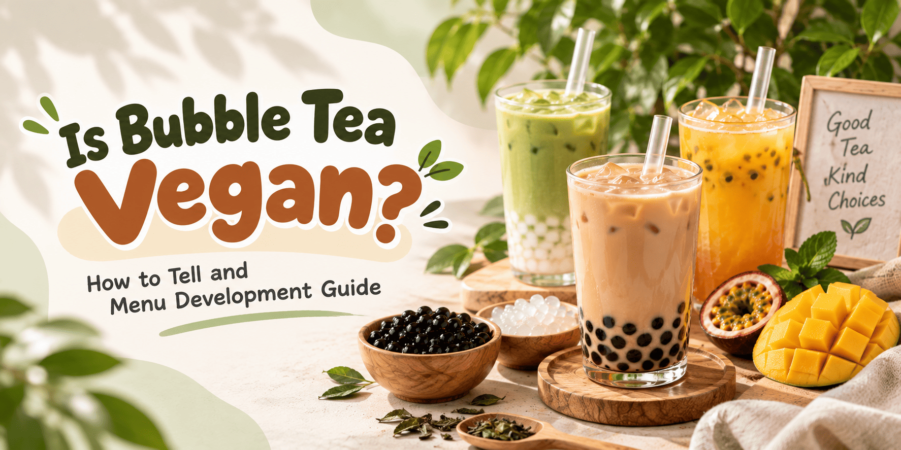 Is Bubble Tea Vegan Is Bubble Tea Vegan
