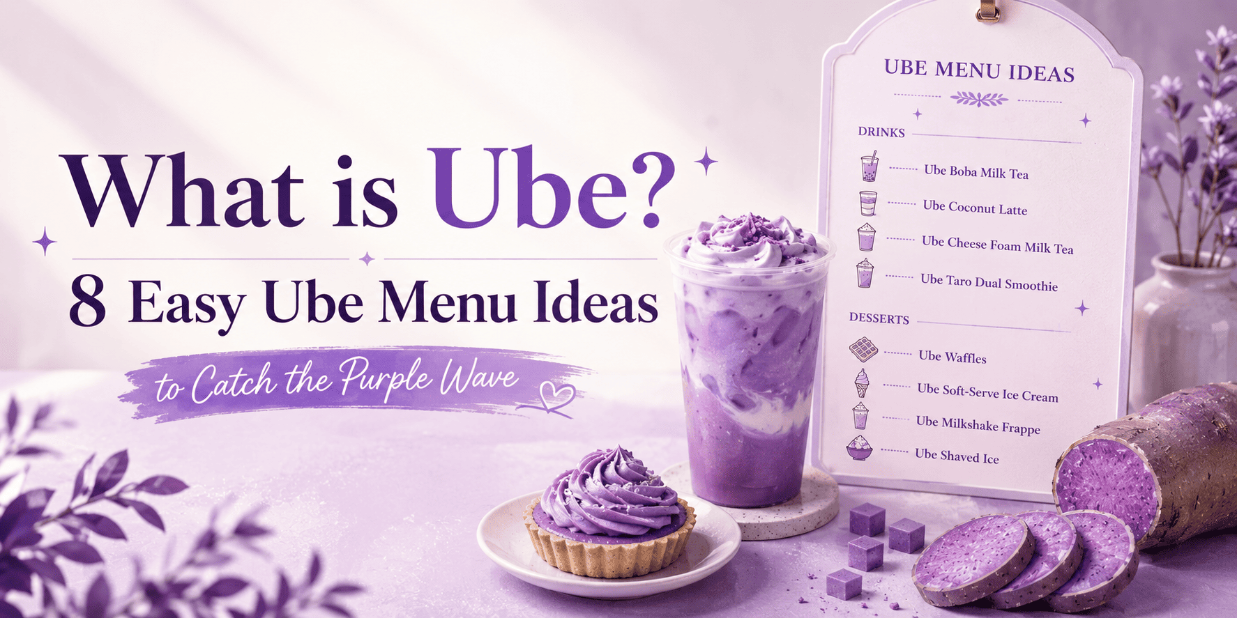 What is Ube 8 Easy Ube Menu Ideas to Catch the Purple Wave