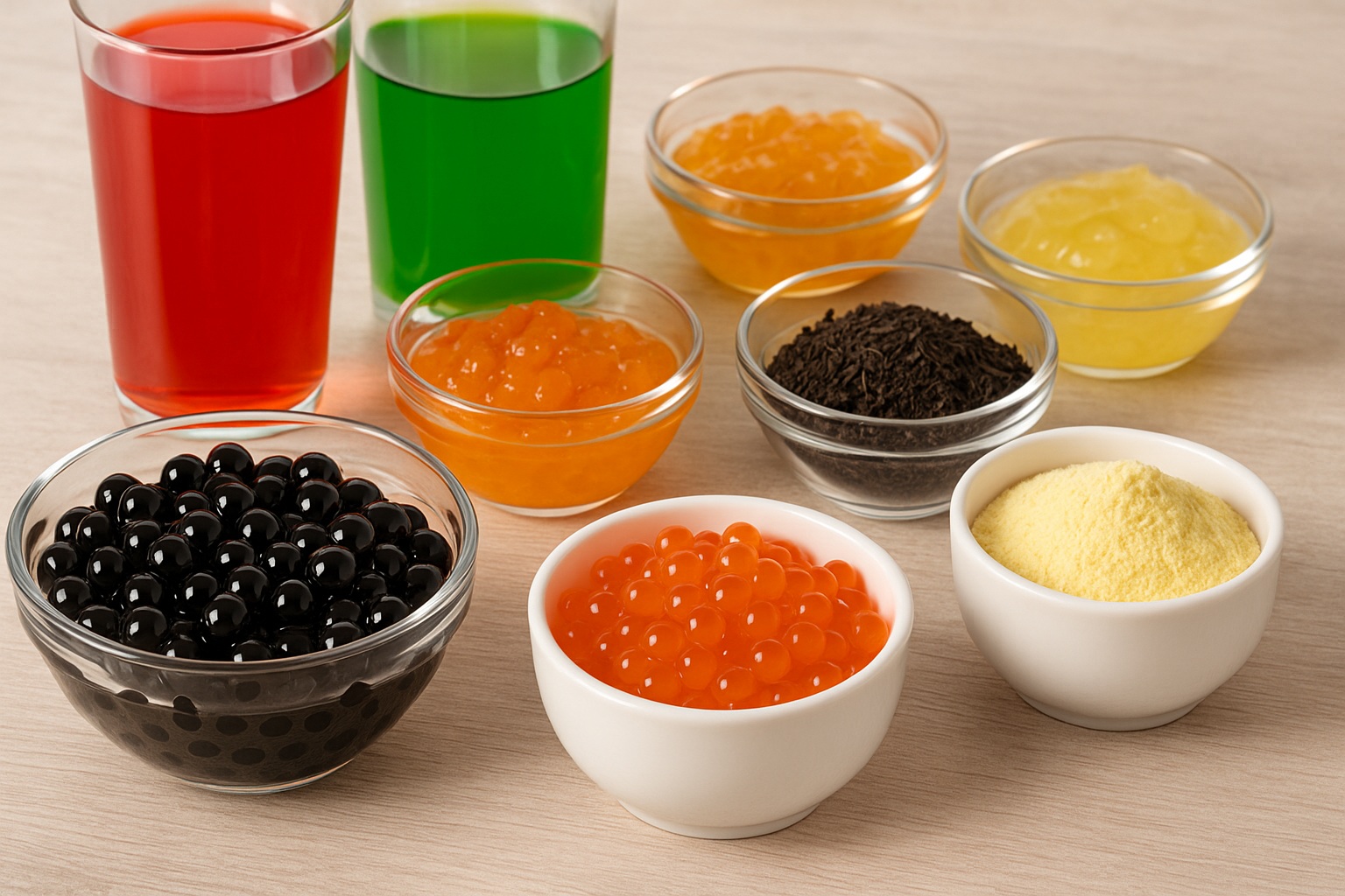drink-ingredients-assortment-bubble-tea