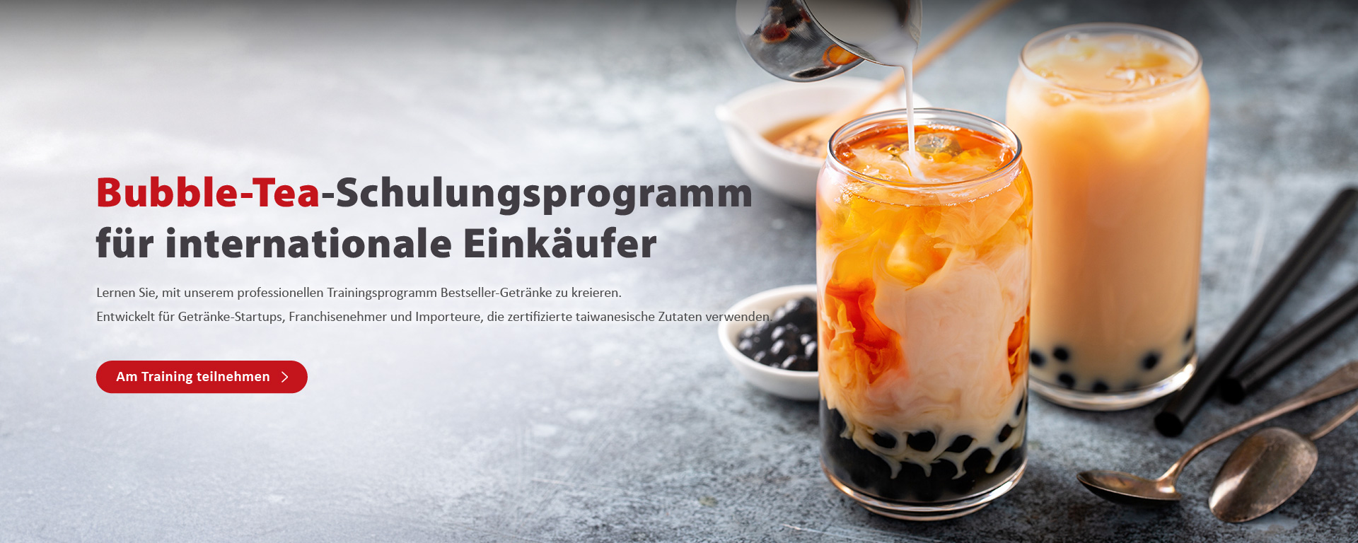 Nehmen Sie am Training teil