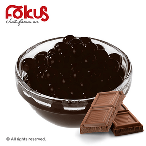 Chocolate Popping Boba