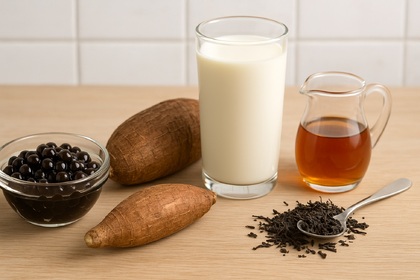 Los 5 ingredientes esenciales de bubble tea para tu nueva tienda de bebidas