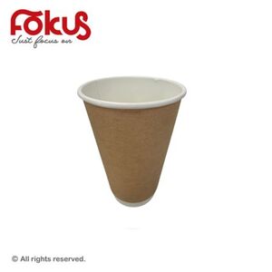 Double Wall Hot & Cold Paper Cups 16oz