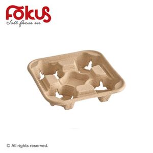 4-Cup Paper Drink Carrier