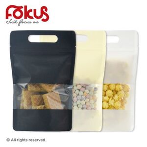 Hand-Held Ziplock Stand-Up Pouch with Handle