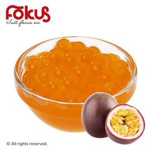 Passion Fruit Popping Boba