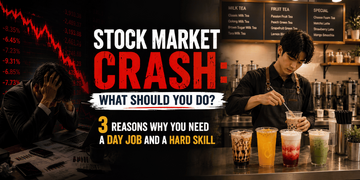 Stock Market Crash: What Should You Do? 3 Reasons Why You Need a Day Job and a Hard Skill