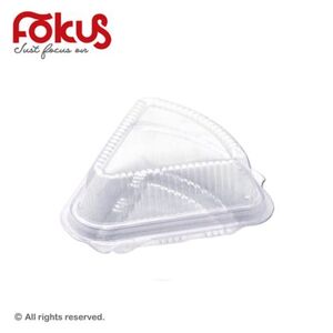 Triangle Clear Plastic Cake Container LT-111