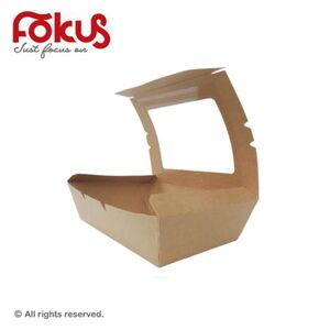 Paper Window Takeaway Food Box