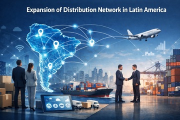 Expansion du réseau de distribution en Amérique latine