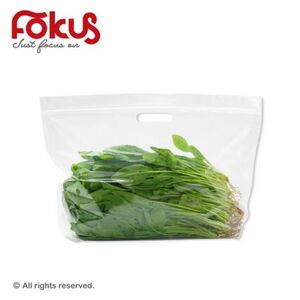 Transparent Fruit & Vegetable Ziplock Stand-Up Pouch with Handle
