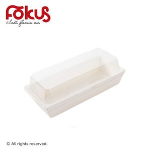 Paper Kraft Salad Box with Clear Lid