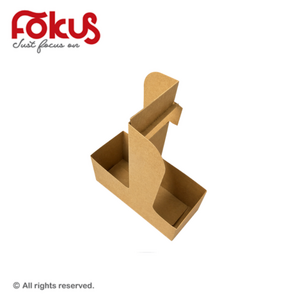 Kraft Paper 2-Cup Holder Tray