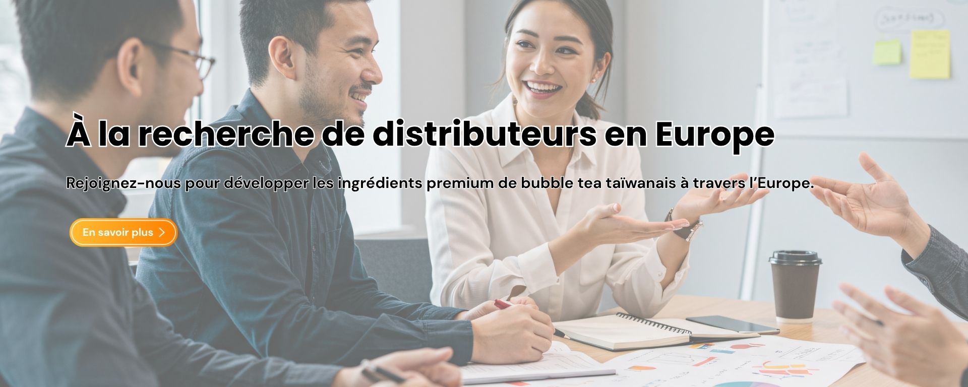 À la recherche de distributeurs en Europe